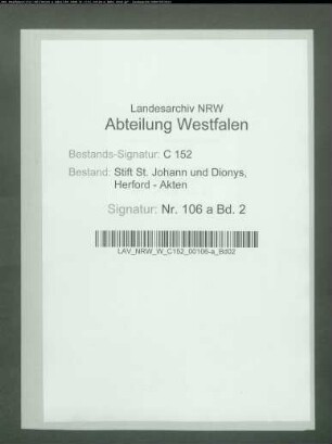 Prokuratur Quittungen, ohne Rechnung.