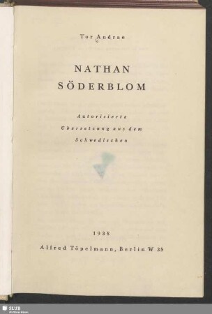 Nathan Söderblom
