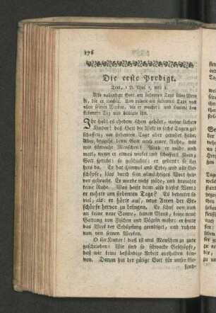 [Die erste Predigt. - Die dreyzehnte Predigt.]