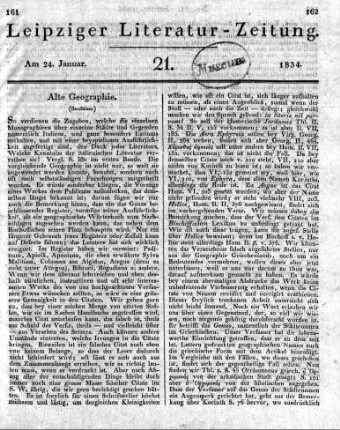 1834-01-24 : 21. Stück