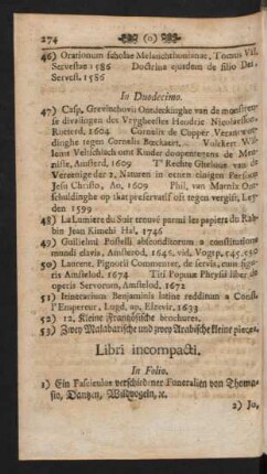 Libri incompacti.