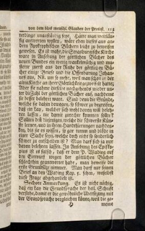 113-123, Sechste Anmerkung. Es ist nicht noethig, daß ein ...