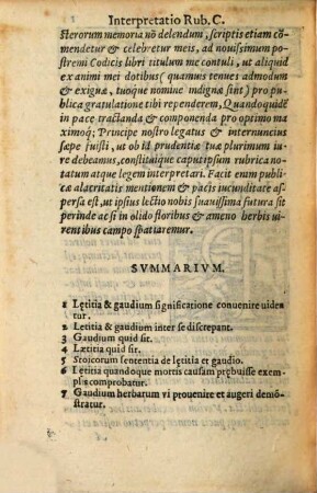 Interpretatio rubricae Cod. et publicae laetitiae : vel consulum nunciatores lib. XII