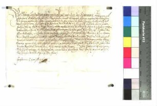 Johann Christoph von Freyberg-Eisenberg, Propst zu Ellwangen, verleiht an Georg Greter zu Bühlertann einen näher beschriebenen halben Morgen Acker, wie er ihn von Michel Vogel daselbst erkauft hat.