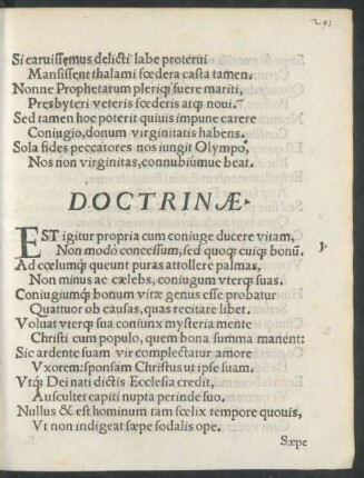Doctrinae.
