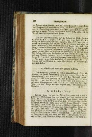 Sterblichkeit unter den jüngern Lehrern