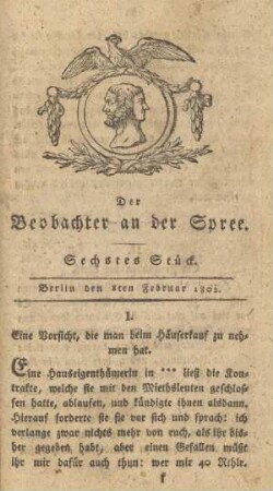 6. Stueck, 8. Februar 1802