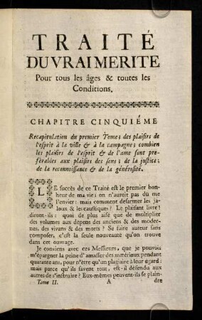 1-61, Chapitre Cinquième.