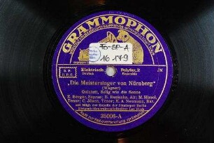 "Die Meistersinger von Nürnberg" : Quintett, Selig wie die Sonne / (Wagner)