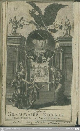 des Pepliers Grammaire Royale Francoise et Allemande