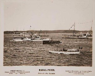 Eröffnung Nord-Ostsee-Kanal - Kaisers Ankunft
