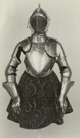 Fußturnierharnisch des Fürsten Christian I. von Anhalt-Bernburg