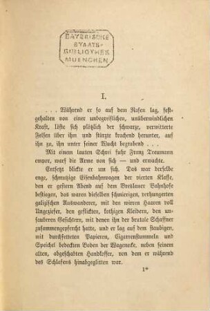 Die Alten und die Jungen : Sozialer Roman, 1