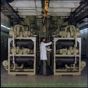 Roots-Pumpenanlage am Institut für Kernverfahrenstechnik (IKVT)