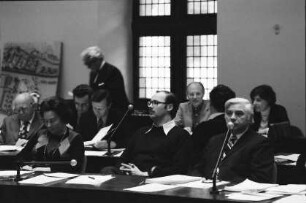 Freiburg: Ratsaal, Stadträte und Fraktionen
