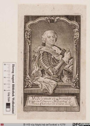 Bildnis (Ulrich Frederik) Woldemar Graf von Löwendal