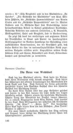 Die Hexe von Wohldorf