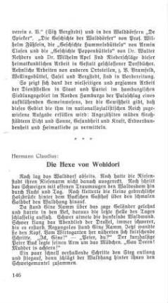 Die Hexe von Wohldorf