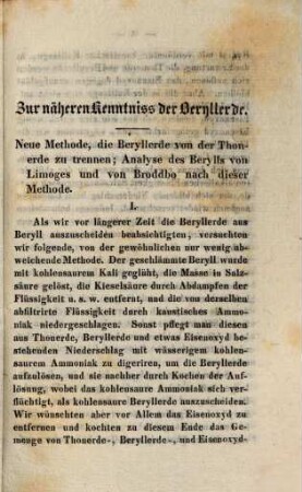 Zur näheren Kenntniss der Beryllerde : Eine Inaug. Diss.