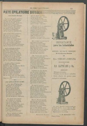 A mi patria el 28 Julio de 1892.