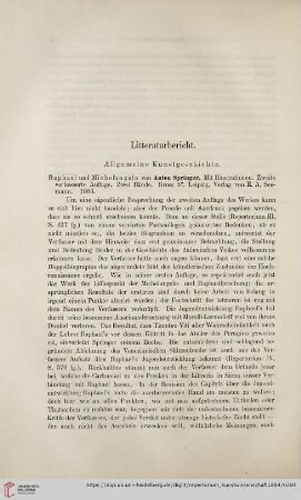 Litteraturbericht