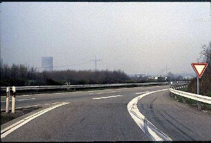 Ausfahrt aus Kreisel (Heilbronn Richtung Mannheim)