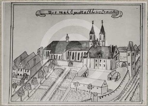 Ansicht der ehemaligen Malteserkommende in Löwenberg