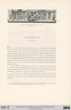 Chapitre III: Fin du XIV siècle