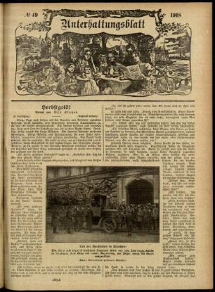 Ausgabe vom Sonntag, den 08. Dezember 1918.