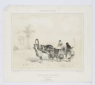 Voiture de coloniste, aus: "Attelages Russes"