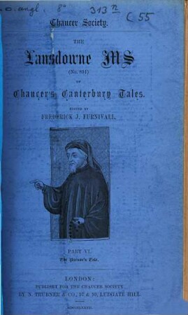 The Lansdowne ms of Chaucer's Canterbury tales, 6