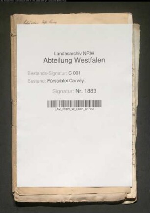 Belehnung der von Kleinsorge (ehemals von Wendt und von Falkenberg) mit dem Niedernhof zu Vogelhorst vor Lemgo