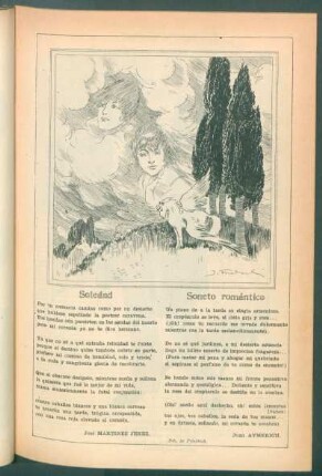 Soneto romántico