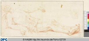 Studie zu einer Beweinung Christi? / der liegende Christus