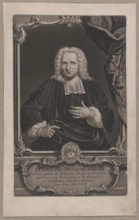 Bildnis des Petrvs van Mvsschenbroek