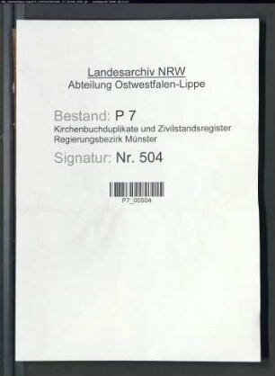 Zivilstandsregister der Mairie Heiden (Heiraten 1813). (Gemeinde: Heiden, Kreis Borken)