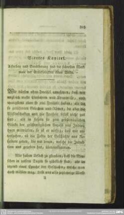 Viertes Kapitel. Ackerbau und Bevölkerung sind die sichersten Merkmale der Glückseligkeit eines Volks