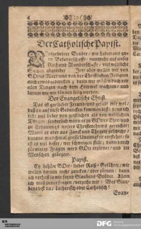 [Christliches Religions-Gespräch]