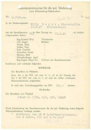 Geyer, Willy