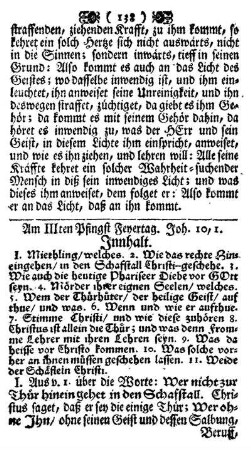 Am III ten Pfingst Feyertag. Joh. 10,1