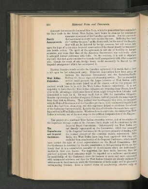 The Dependencies and Imperial Conference.