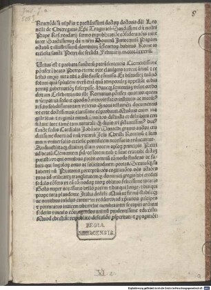 Sermo in publicatione confoederationis inter Innocentium VIII. et dominium Venetorum : Rom, 1487.02.02