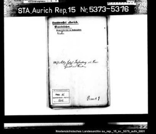 Hausierkonzessionen für Einwohner aus Leer: Selig Joseph Rosenberg, Bürsten