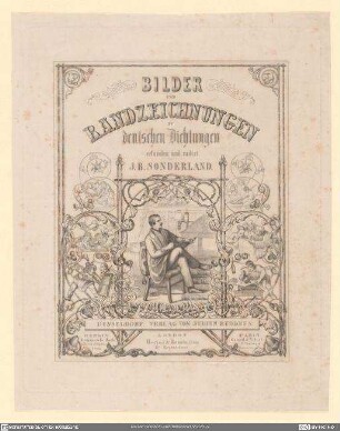 Bilder und Randzeichnungen zu deutschen Dichtungen