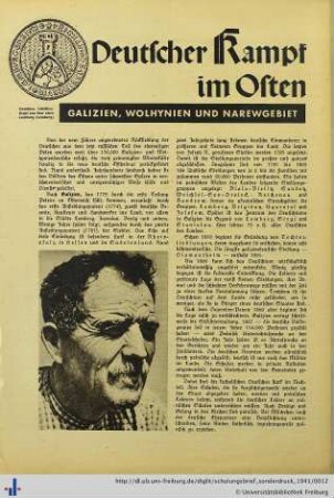 Deutscher Kampf im Osten.