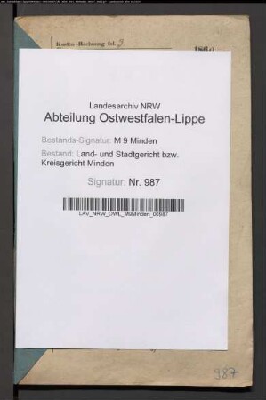 Sonstige: Behren, Johann Heinrich von: