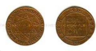 Ungarischer(?) Rechenpfennig (lateinisch)