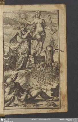 Recherches et Observations Naturelles. Par Monsr. Boccone