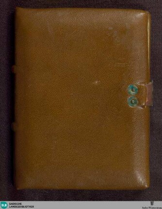 Sammelhandschrift - Cod. Lichtenthal 58