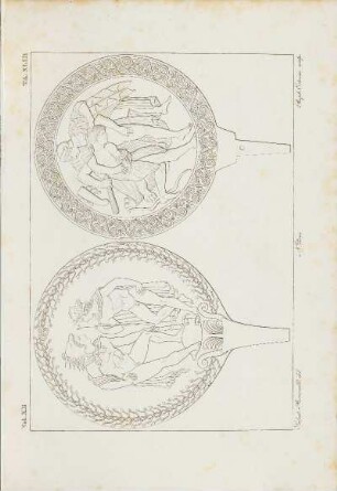 Kupferstich: Vol. XII. TA. XLIII. Salvat. Romanelli del. N direx. Raph. Estevan sculp.